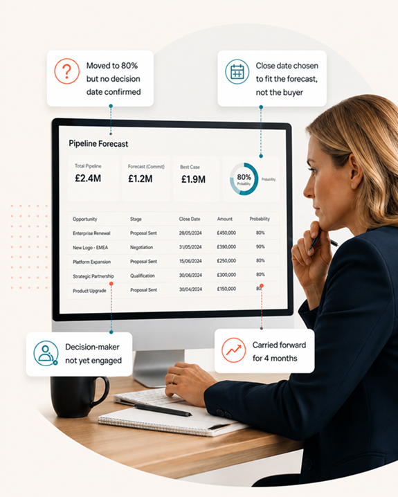 Sales forecasting Fractional Sales