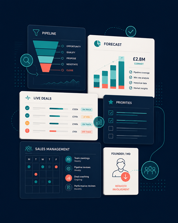 Fractional sales leader performance