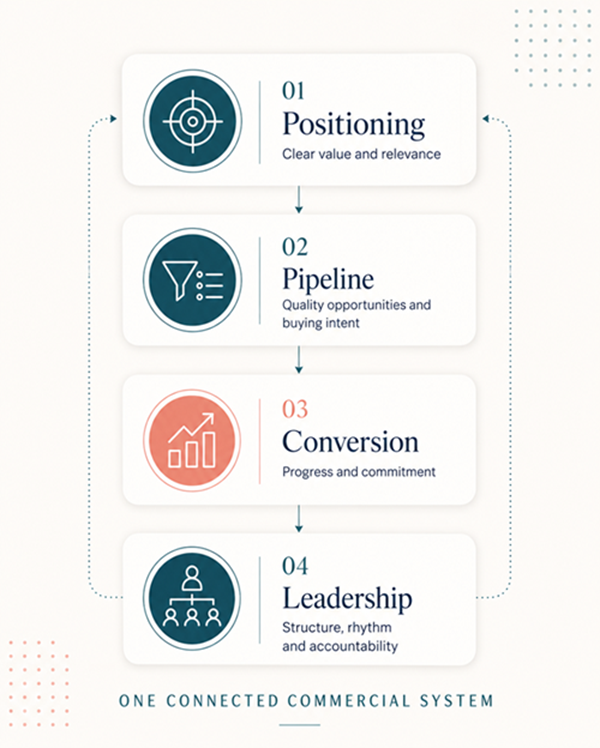 b2b sales consultancy about PBC